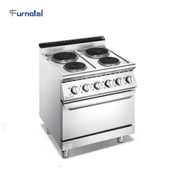 Commercial Stainless Steel Induction Electric Cooking Range Hot Plates Cooker With Oven Prices