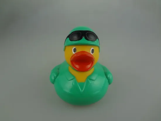 2016 new vinyl PVC duck toys for kids bath playing