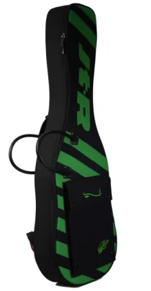 Stripe Pattern Bass Guitar Bag With Side Handle