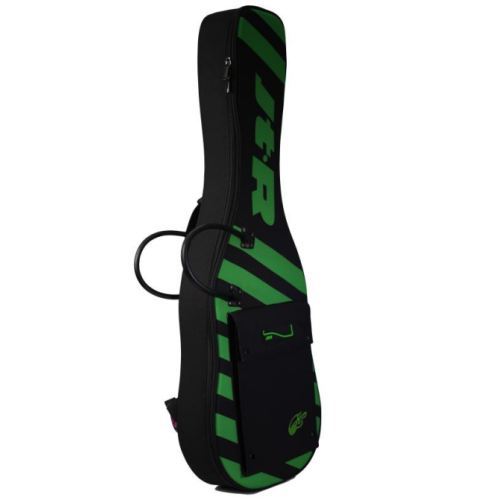 Streifenmuster Bass -Gitarrenbeutel mit Seitengriff