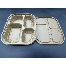 Reed Biodegradable Lunch Box Fully degradable reed lunch box Supplier