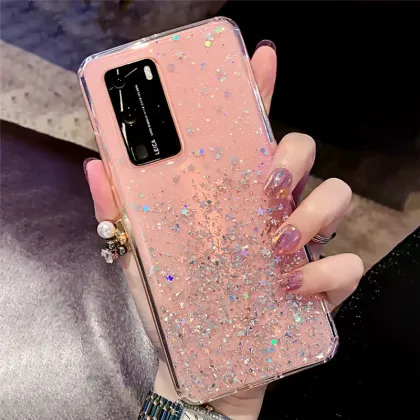 Luxury Glitter Phone Cases for Xiaomi and POCO Models - Soft Silicone Cover