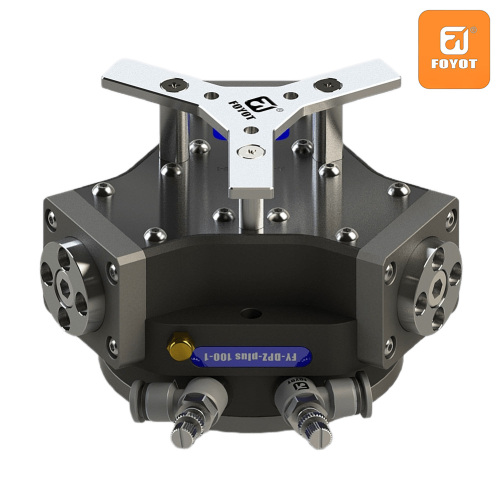 Высокопроизводительный пневматический трехзахватный параллельный захват