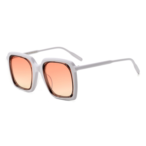 China Custom Big Frame Acetate Sunglasses Manufactory