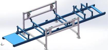 Industrial Belt Roller Bed