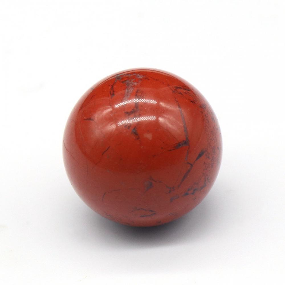 18 mm Red Jasper Chakra Sphere Stress Relief Home Decoration