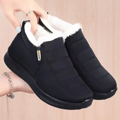 Thickened and warm cotton shoes, grandma shoes