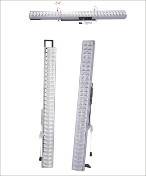 Affordable Wall-Mounted LED Emergency Light with Lithium Battery