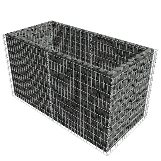 China Factory Heavy Duty Gabion Flood Barrier with Geotextile 350 Gr 75 Mm Hole 4 Mm Wire