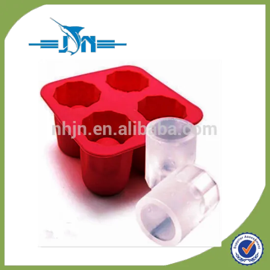 European Standard Silicone Ice Tray/Cup Shaped Silicone Ice Shot Glass Mold