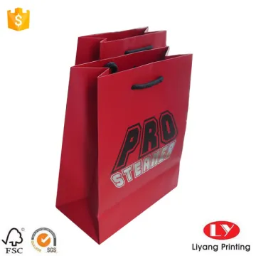 Custom Paper Jewelry Gift Bag with Handle