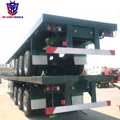 Customized Heavy Duty Multi-Functional Utility Trailer - Flatbed Semi-Trailer