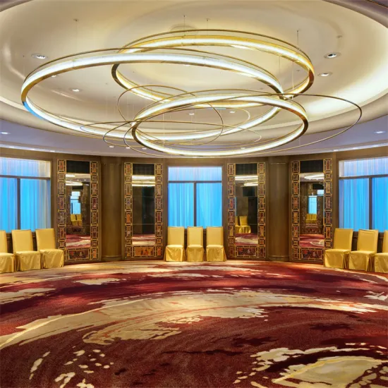 Modern Saving Energy Big Custom Banquet Hall Chandelier