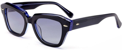C3 Acetate Sunglasses Black、Blue、Transparent