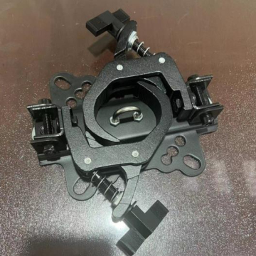 Load 200KG Folding Double Stage Light Hook Clamps For Hanging LED Moving Head Stage Lighting