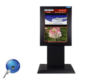 32 Inch 3g Digital Signage , Network Lcd Advertising Screen