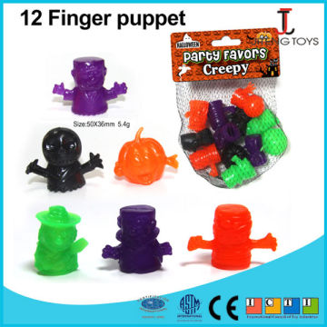 Professional Factory Sale !! Popular 12 finger puppet halloween gift
