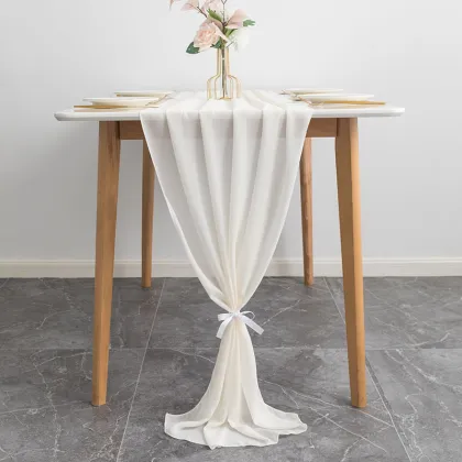 Chiffon Table Runners for Wedding and Event Décor