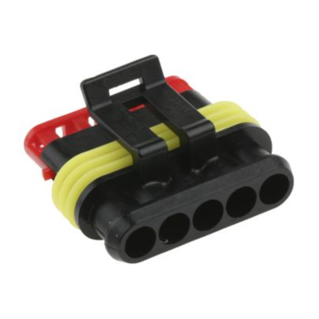 Tyco AMP Superseal 1.5 Series 5-Way Female Connector
