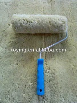 Paint roller fabric - green woven polyamide paint roller fabric