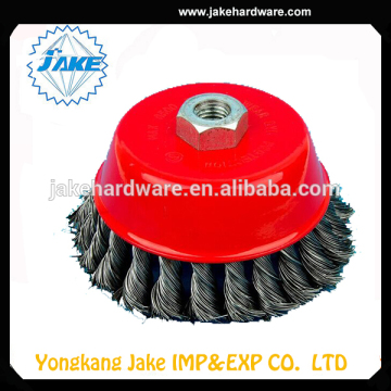 Wholesale Best Selling New Model Twist Knot Conical Wire Wheel