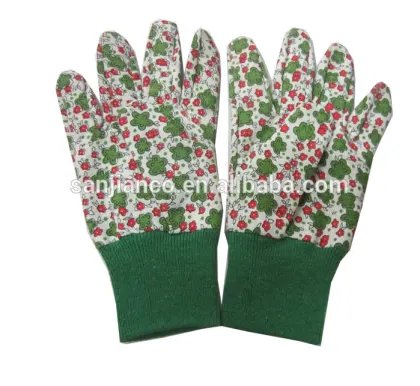 household cotton hosiery gloves/garden glove/cleaning use glove