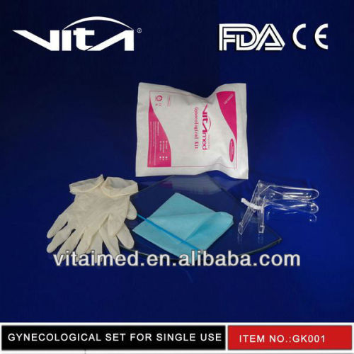 CE approved medical gynecological kit