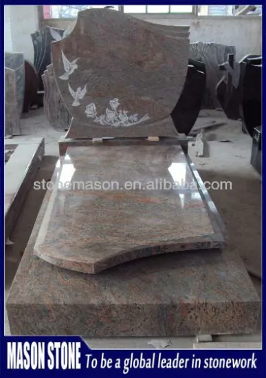 granite headstone designs