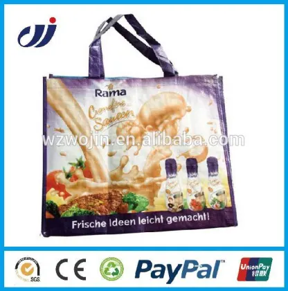 Promtional Reusable Environmentally Friendly Biodegradable Nonwoven Shopping Bag
