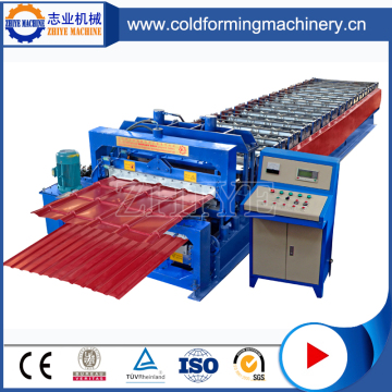 Zhiye Double Layer Roofing Sheet Cold Forming Machine