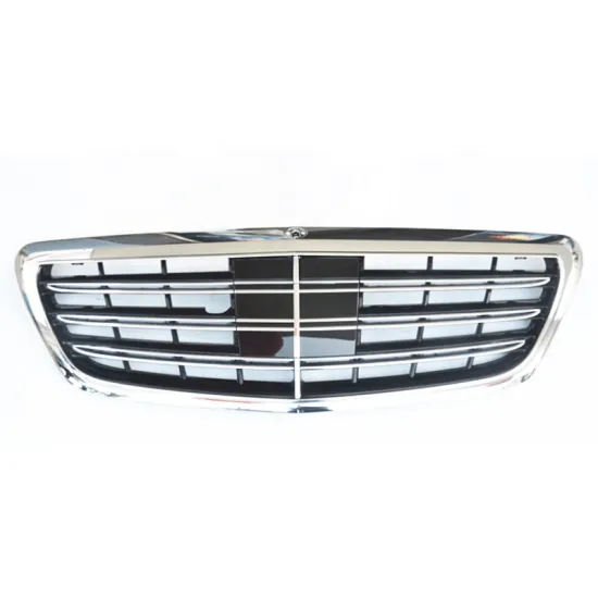 Front Chrome Grill for Mercedes Benz S CLASS W222 14-16 S65 Style Grille Without ACC