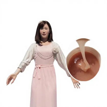 Human Body Silicone for Humanoid Robot Reception