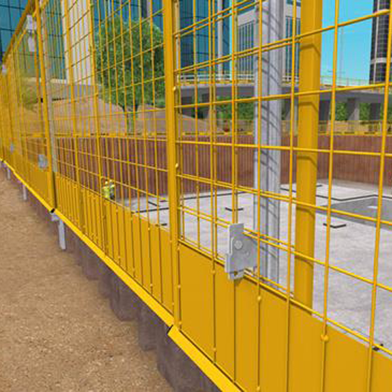 Construction Edge Protection Barrier Fence System