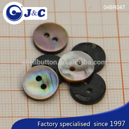 J&C Brown MOP shell buttons,pearl shell buttons for fashion shirt.BR047, BR051