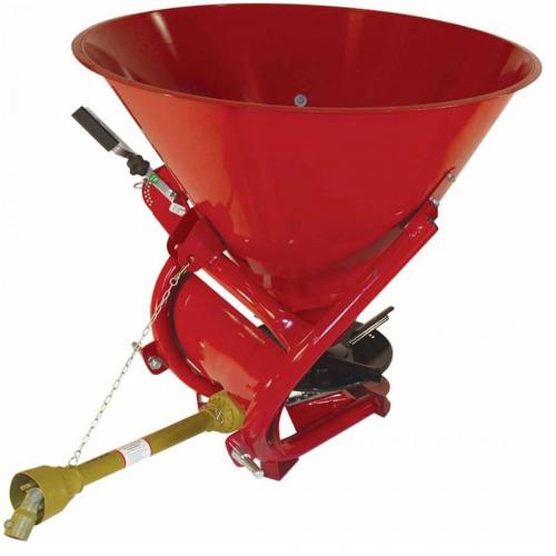 Seed and fertilizer spreader broadcast sower