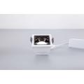 5W 3500K 2.4G Remote Control Square Spotlight-Aluminum