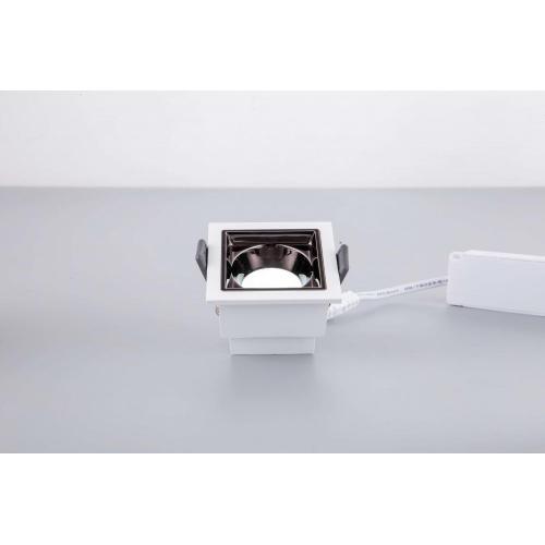 5W 3500K 2.4G Remote Control Square Spotlight-Aluminum