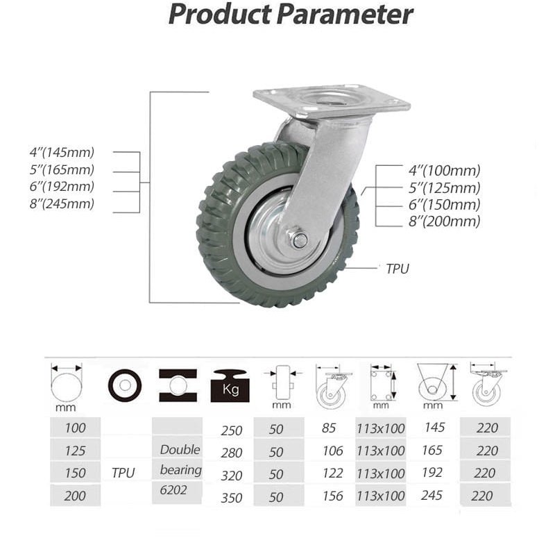 Polyurethane Pully Wheel