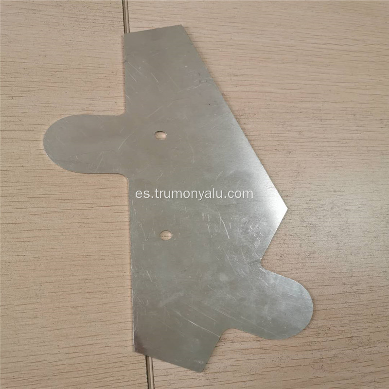 Fresado de grabado CNC Placa de aluminio y repuestos