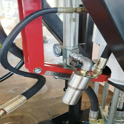 Pneumatic High Efficiency Double Group Sealant Extruder