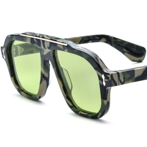 Double Top Bar Pilot Polarize Sunglasses ME2046