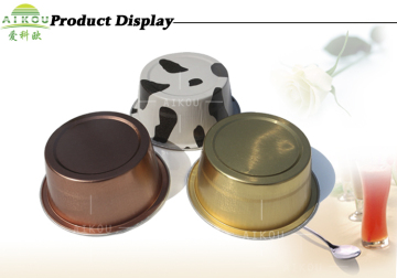 China Wholesale Disposable Color Coated 50ML Freezen Safe Aluminum Snack cup