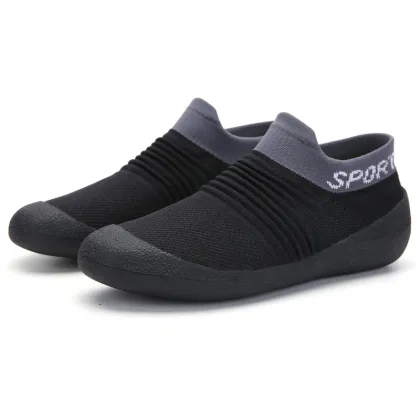 Lovers treadmill Fitness driving cycling yoga shoes men women breathable Jogging training shoes Soft Soles slip-on sock shoes