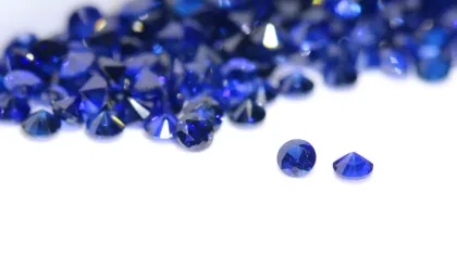 Sapphire Silver Ring Birthstone Ring Jewelry Wholesale