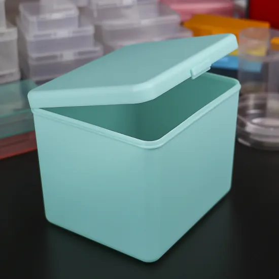 Custom Logo Print Custom Packaging Box Disposable Pen Holder Cylinder Office Stationery Bottles Storage Plastic Tissue Box