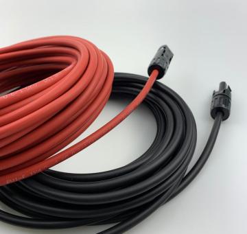 One set solar panel DC extension cable 6mm2