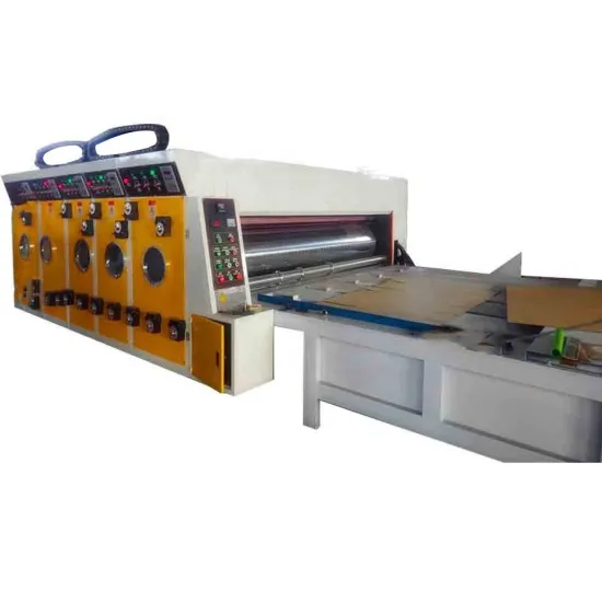 Chain Feeder Corrugated Carton Box Printing & RS4 Slotter Machine: Efficient Packaging Solutions