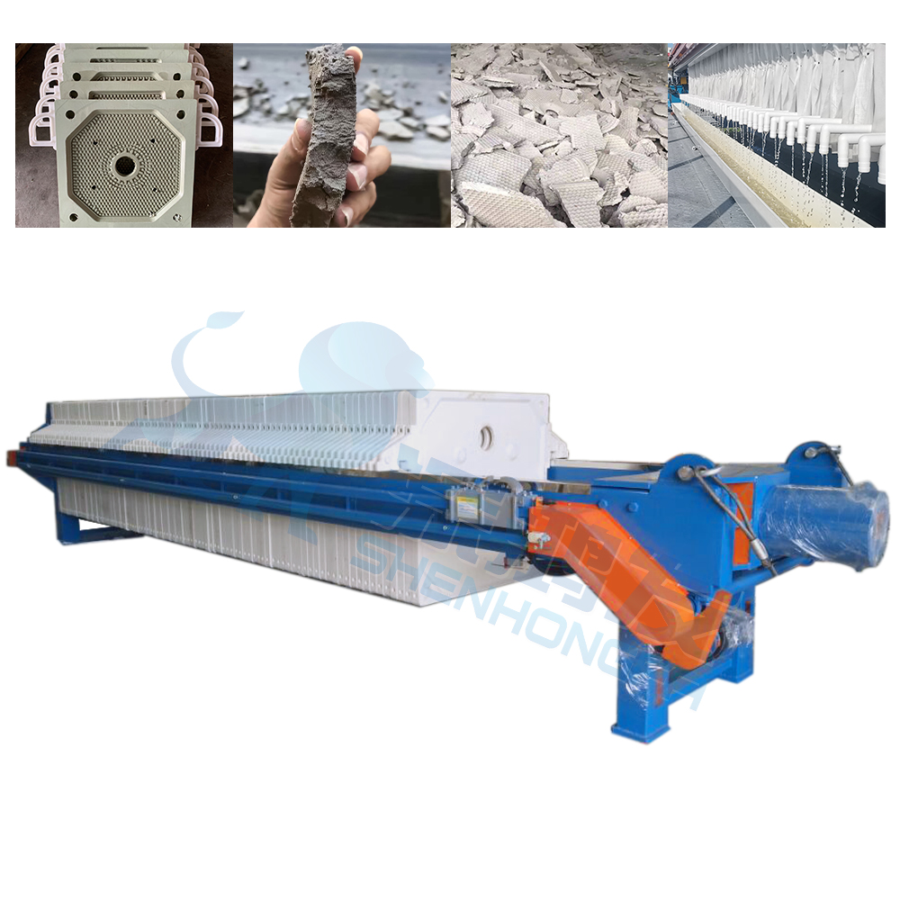 Automatic pull plate chamber filter presses