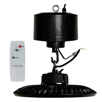 High Quality IP65 22M Remote Control Industrial Lighting Lifter