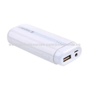 Emergency Phone Charger with 5,200mAh Capacity and 1A Single USB Output